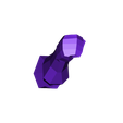 Hand_Right.stl Файл STL Низкополигональный Человек-паук・Модель для загрузки и 3D печати