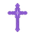 STL.stl Croix chrétienne 059