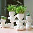 IMG-20190313-WA0052.jpg meditating boy fat potted plants and stl for 3D printing
