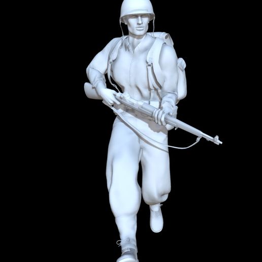3.jpg STL file Soldier US Army・3D printer model to download, Antaress