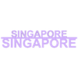 Singapore tag.stl All F1 2024 TRACKS, with tag