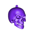 SKULL KEYCHAIN.stl Файл STL Брелок с черепом・3D-печатная модель для загрузки