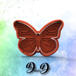 mariposa5-cookiecad.jpg Archivo STL cortante mariposa・Diseño de impresora 3D para descargar