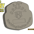 Making-Baits-2.75-in-Crabby-Open-Pour-Mold2.png Molde de isco aberto para caranguejo de 2,75 polegadas