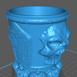 unsupported.png Halloween Horror cup / storage pot
