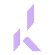 Part 14 - Stick K Logo.STL Assemblage de conteneurs maritimes à l'échelle de Valorant