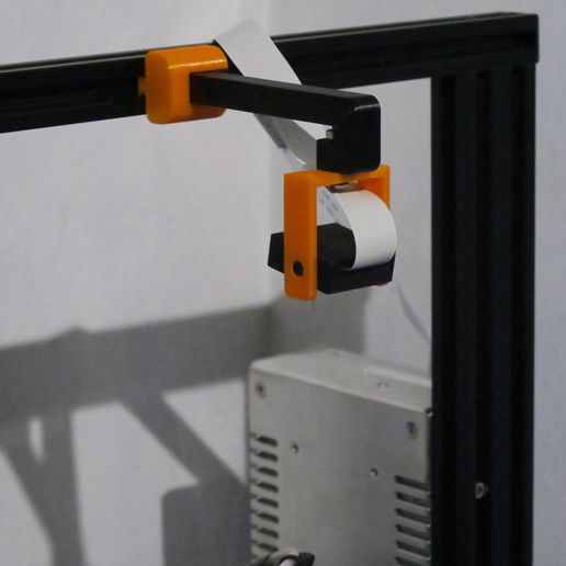 On extrusion bracket.JPG Download free STL file PiCam Print Bed Mount • 3D printer design, moXDesigns