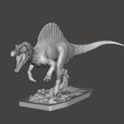 jp3spinosaurusstatue2.jpg JP3 ESPINOSSAURO FIGURA ESTÁTUA MODELO DINOSSAURO VIDA SELVAGEM