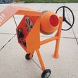 IMG_20180107_161557.jpg Free 3D file Cement mixer・3D printable model to download