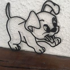 IMG_0333.JPG Archivo STL gratis Perro pequeño・Plan de impresión en 3D para descargar
