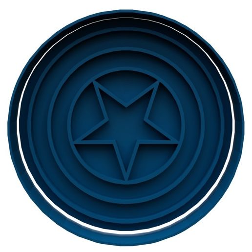 Cortante escudo capitan america - Avengers cookie cutter