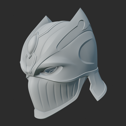 Download file Black Panther Helmet - MvC Infinite • Model to 3D print ...