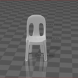 pic1.png Monobloc Chair (Stackable) STL