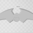 STL file Batarang Replica - The Batman (2004 - Animated Series)・Model to  download and 3D print・Cults