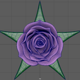 maya03.png Rose | 3D Printable Rose ©