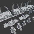 Render1.png Blood and Bone - Abyssal Scenery - 28mm gaming - Sample Items