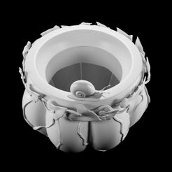 Salyangoz-Vase.jpg Fichier STL Vase à motif d'escargot - Interior Design・Design pour impression 3D à télécharger