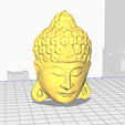 orientation.png Buddha Wall Mural SCAN 3D print model