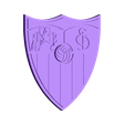 FC_Sevilla_3D.stl Sevilla FC - Logo