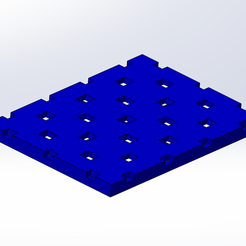 tegodemibase.PNG Free STL file tego half base・3D printer design to download
