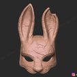 10.jpg The Huntress Mask - Dead by Daylight - The Rabbit Mask 3D print model
