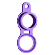 HOUSING W LOOP.stl fidget gear with key ring