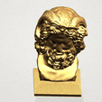Sculpture of a head of man A08.png TDA0209 Sculpture of a head of man 01