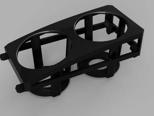Volvo V50 cup holder - new version