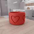 untitled4.png 3D Heart Box for Valentine Gift with Stl File & Mini Box, Heart Art, Decorative Box, 3D Printed Decor, Heart Decor, Storage Boxes
