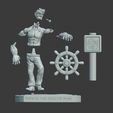 17.JPG popeye the sailor man - 3D Printing