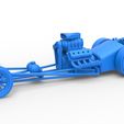 50.jpg Diecast Motore anteriore dragster vecchia scuola con V8 Scala 1:25