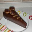 CHOCOLATE-CAKE.jpg 3D PRINT READY CHEESECAKE -  CHOCOLATE CHEESECAKE
