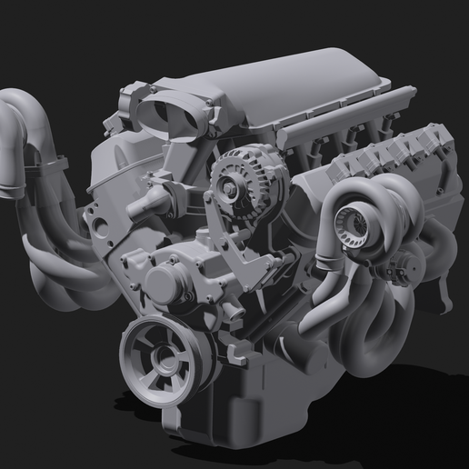 IMG_1524.png Twin Turbo 351 Windsor Engine Model