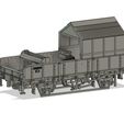 Grampus-Rail-Loader-Fusion_1.jpg N Gauge (1:148 Scale) Rail Loading Wagon Set