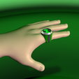 cc0018.png Omnitrix - Ben 10 Ring STL (FREE)