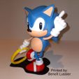 sonic-benoit1.jpg Free 3D file Sonic - Classic・3D printer model to download
