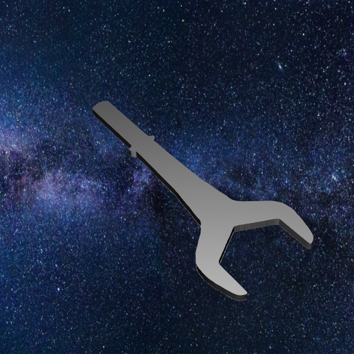 Mechanic essentials 6 - open end wrench for home or at mechanic shop - 3D model önizlemesi