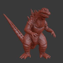 Captura-de-pantalla-262.png STL-Datei Godzilla 2000・Design für 3D-Drucker zum herunterladen