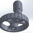 Senza_titolo2.jpg Rolling Crank Extruder Knob Creality Ender 3 / Ender 3 Pro / Cr-10