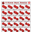 Burr_Page2.png 6-Piece Burr Puzzle - Set of 42 pieces