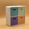 IMG_3524.jpg Miniature Kallax Shelf in doll Scale: Stylish Doll Furniture!