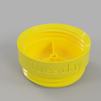 3_pocket_derivation_Tuesday.png Round screw-on medicine pill box