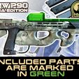 ETHA-1-P90TIPX-green.jpg UNW P90: Planet Eclipse ETHA 1 with EMC kit - P90TIPX adapter