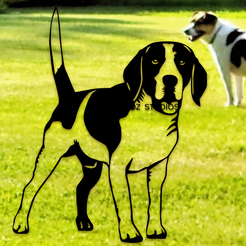 project_20240114_1121387-01.png Realistic Beagle Dog Wall Art Beagle Puppy Wall Decor
