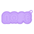 NOPE - KEY.stl Unique Keychains - Set of 14