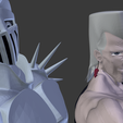 Pol e Silver210022.png Modelo de impresión en 3D de Polnareff y Silver Chariot