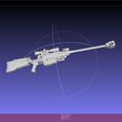 meshlab-2020-09-27-21-51-53-71.jpg Sword Art Online Sinon Hecate II Rifle Basic Model