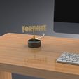 Fortnite (3).jpg Themed iPhone Stand - Tesla, FORTNITE, Batman or Hockey