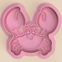 Canjegro.png Crab cookie cutter ( Crab cookie cutter )