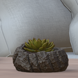 cozy_living_room_baked1.png Modern Stone Bowl Planter